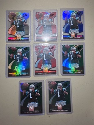 2014 Panini Elite Cam Newton Status Aspirations Turn Of Century /25 /49 /99 /199