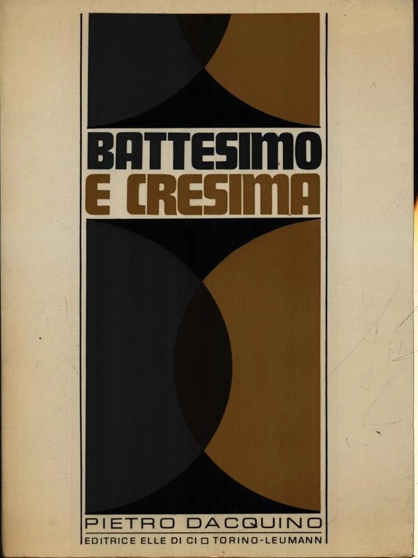 Battesimo e Cresima