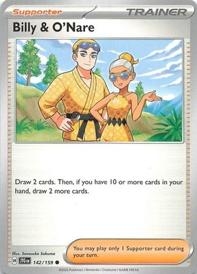 Pokémon TCG Pokémon Billy & O'nare Trainer