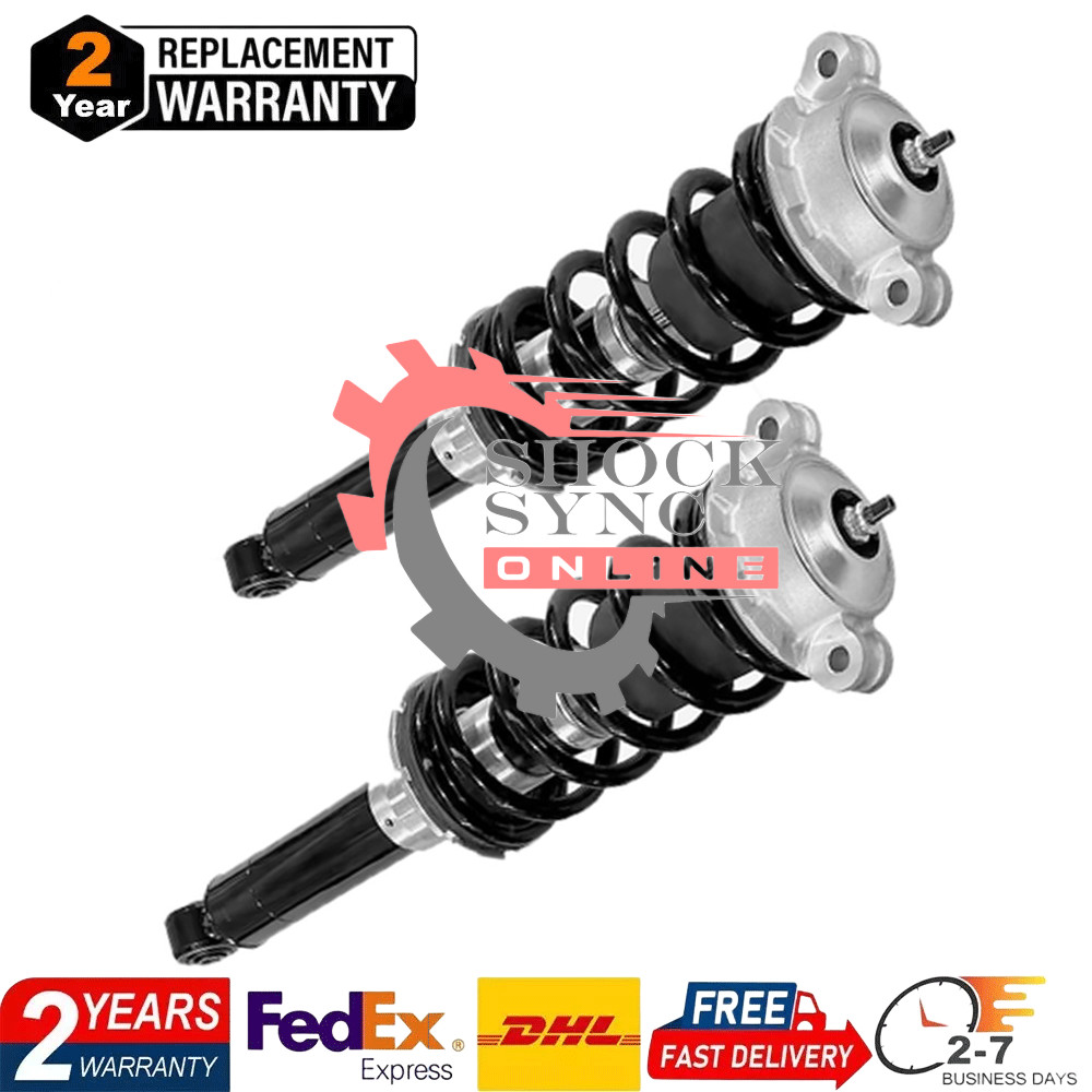 2PCS Rear LH RH Shock Absorber Assys w/Magnetic For 2008-14 Ferrari California 