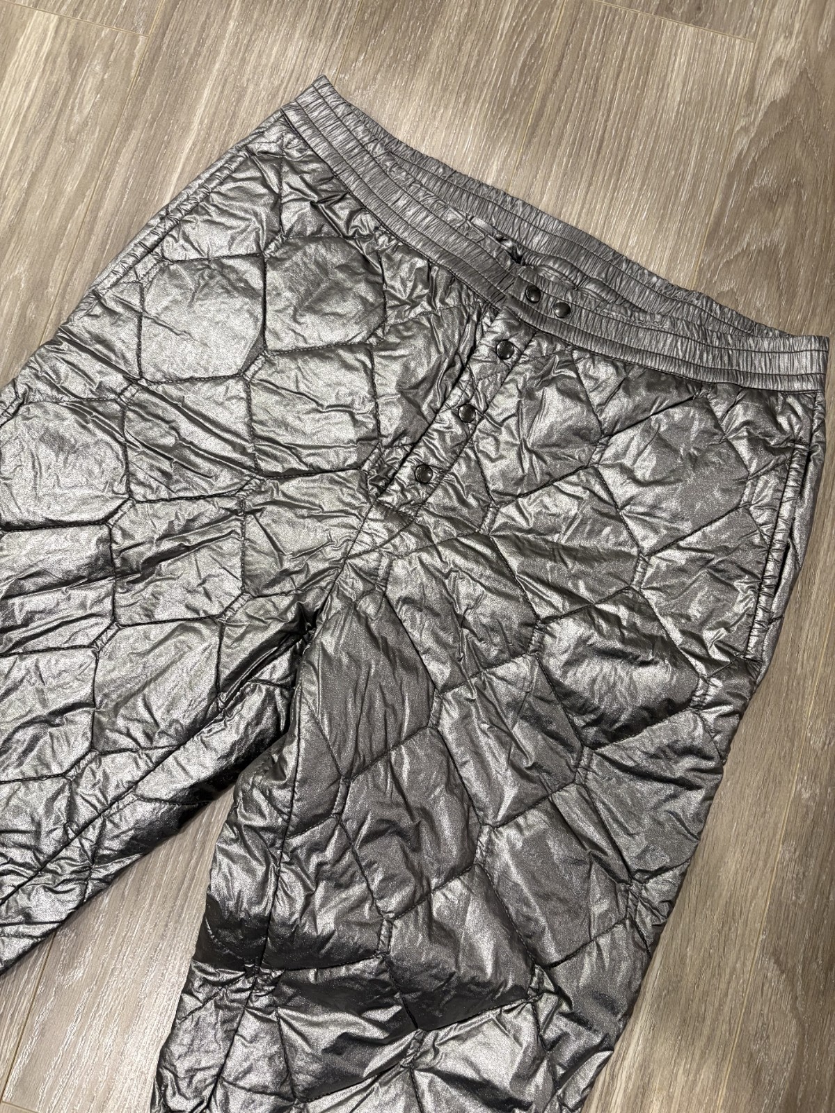 Moncler Silver Winter Pants ☃️ 👖 - image 3