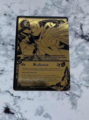 2010 Naruto CCG Kakuzu N-786 Super Rare 1st Edition Will Of Fire
