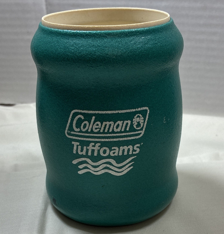 Coleman Insulated Foam Can Cooler Sleeve, Teal Solid, 1 Pack, Tuffoams