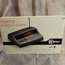 Radio Shack PRO-650 200ch Desktop Radio Scanner NOAA Weather FM with Antenna