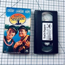 Road to Singapore VHS 1940 Musical Comedy Bing Crosby Bob Hope MCA USED