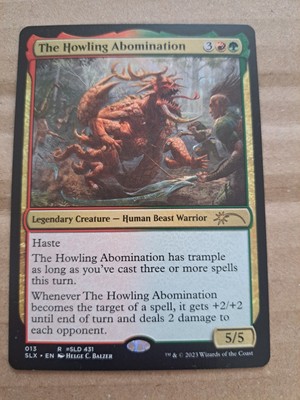 MTG Secret Lair: Universes Within - The Howling Abomination