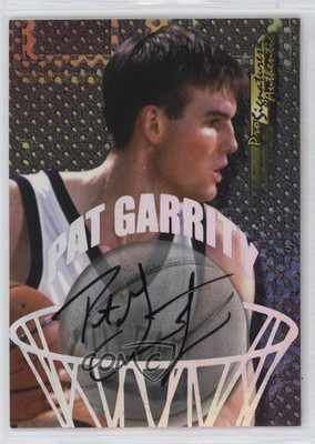 1998-99 Impulse Pro Signatures Authentic Pat Garrity (Black Ink) #14 Auto 6o3