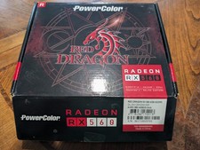 AMD PowerColor RED DRAGON Radeon RX 560 4GB GDDR5