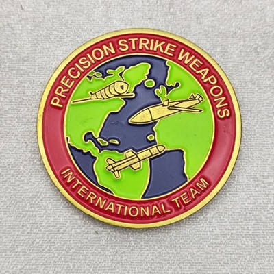 Precision Strike Weapons International Team Challenge Coin