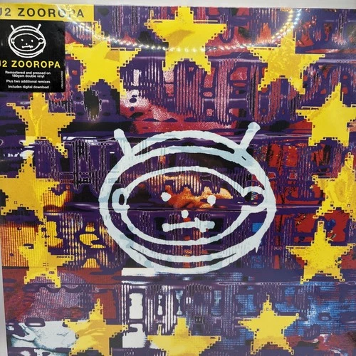 U2 – Zooropa 2xLP 2018! SEALED 180g Island Electronic Rock Reissue Remastered
