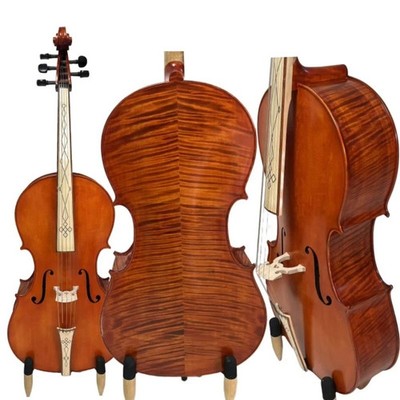 Special offer!Super value Baroque style SONG maestro 5 strings cello 4/4