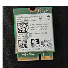 Intel AX201NGW M.2 Wireless Network Card 2400 Mbps MPN 0XVV0P