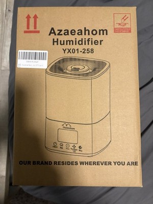 Azaeahom YX01-258 Ultrasonic Tabletop Humidifier 4L Sleep Mode Touch Blue/Grey