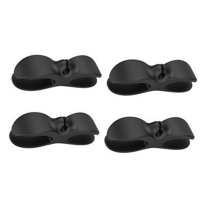 4 Pcs Kabel Halter Kopfhörer Organizer Kabelorganisator Kabelhalter-Clip