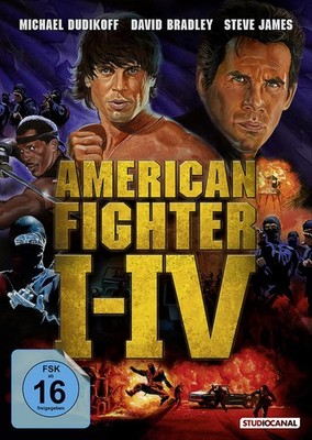 American Fighter 1+2+3+4 - (Michael Dudikoff) # DVD-NEU