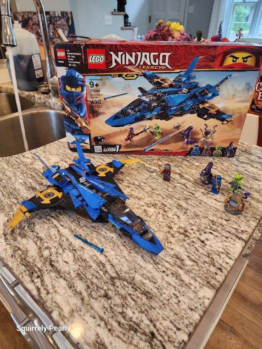 POIB LEGO 70668 Ninjago Legacy Jay's Storm Fighter 490pcs RETIRED, Complete  Set