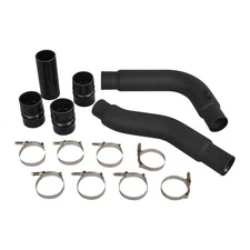 Black Intercooler Pipe & Boot Kit w/Clamp for Dodge 5.9 Cummins Diesel 2003-2007