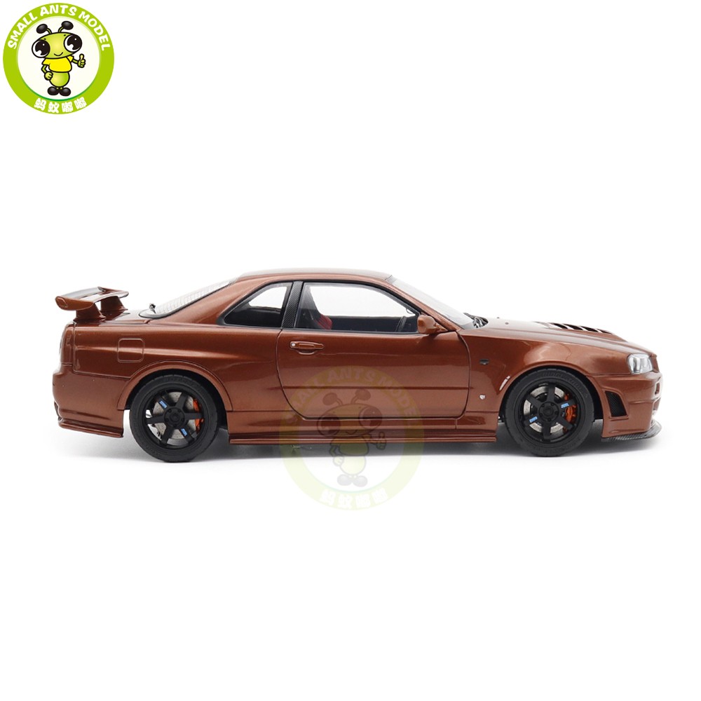 1/18 MOTORHELIX Nissan Skyline GT-R R34 NISMO CUSTOMIZED Diecast