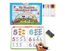 Preschool Educational Game Handwriting Tracing Numbers Alphabet Learning Kit toy