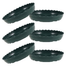 6er-Set Pflanzuntersetzer aus Kunstharz – 20 cm dicke, runde Untersetzer für