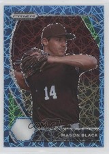 2021 Panini Prizm Draft Picks Blue Velocity Prizm Mason Black #PDP85 b2t