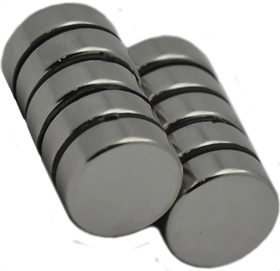 APEX MAGNETS 15mm x 5mm Disc - Neodymium Rare Earth Magnet, Grade N48