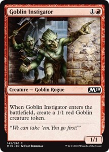 Goblin Instigator x4 - Magic 2019 - NM-Mint, English - Magic 2019