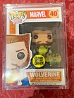 Funko Pop! Vinyl Marvel X-men Wolverine Unmasked #40 Toytastik GITD Vaulted