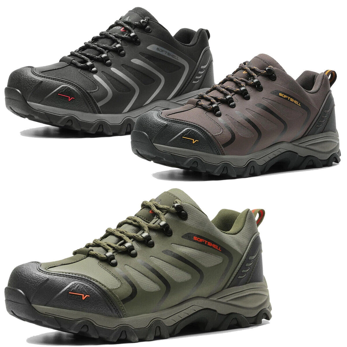 Mens Hiking Shoes Low Top Waterproof Trekking Trails Work Shoes Climbing Shoes
Opens in a new window