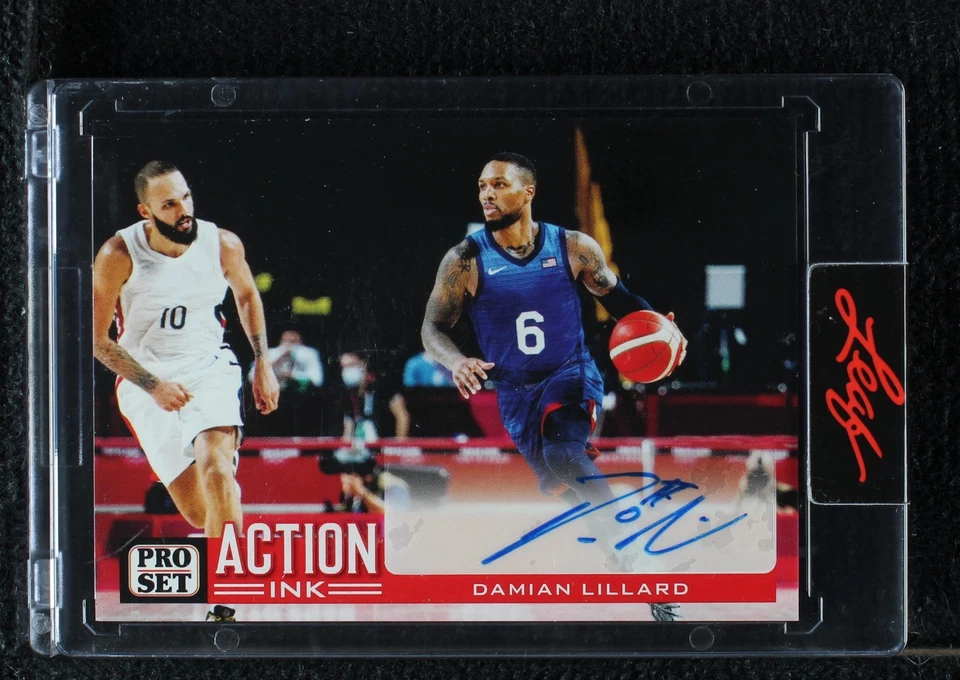 2022 Leaf Pro Set Sports - Damian Lillard #AI-DL1