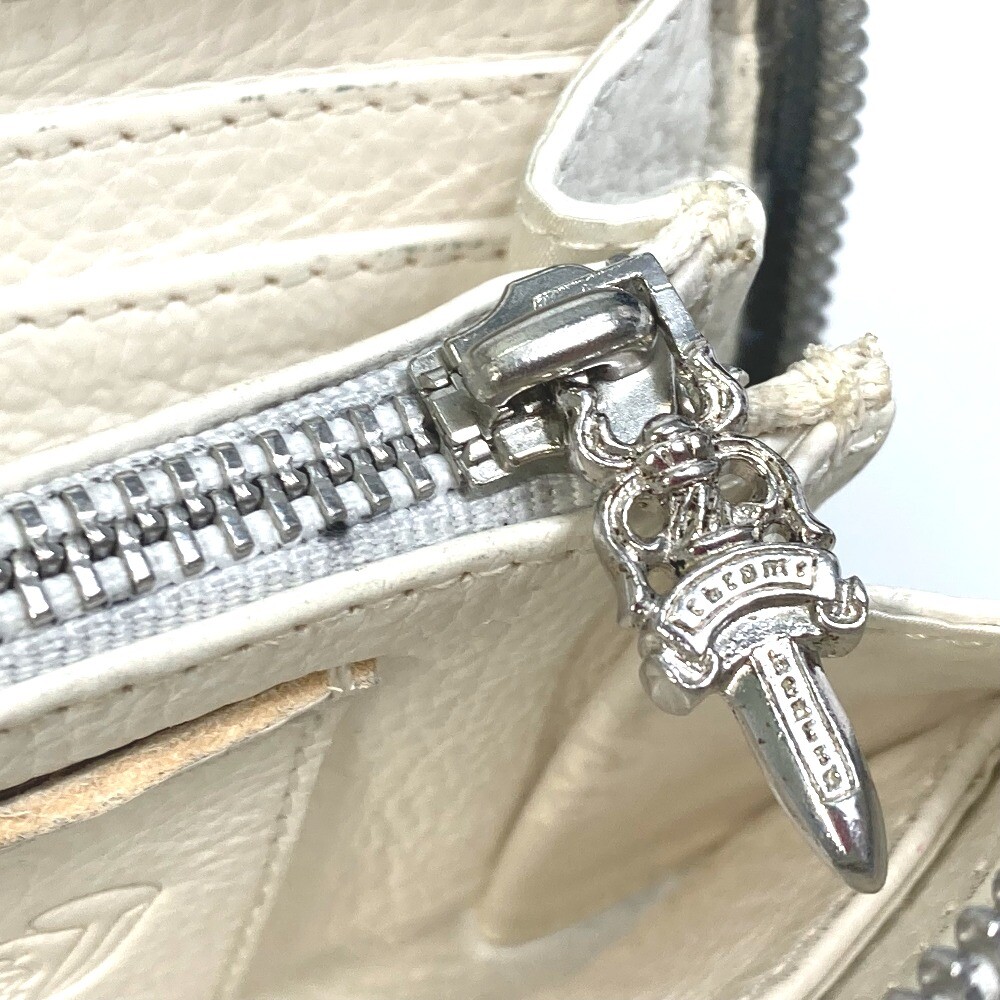 CHROME HEARTS REC F ZIP BS Flare Zip Around Long Wallet CHROME HEARTS REC F ZIP BS Flare Zip Around Long Wallet