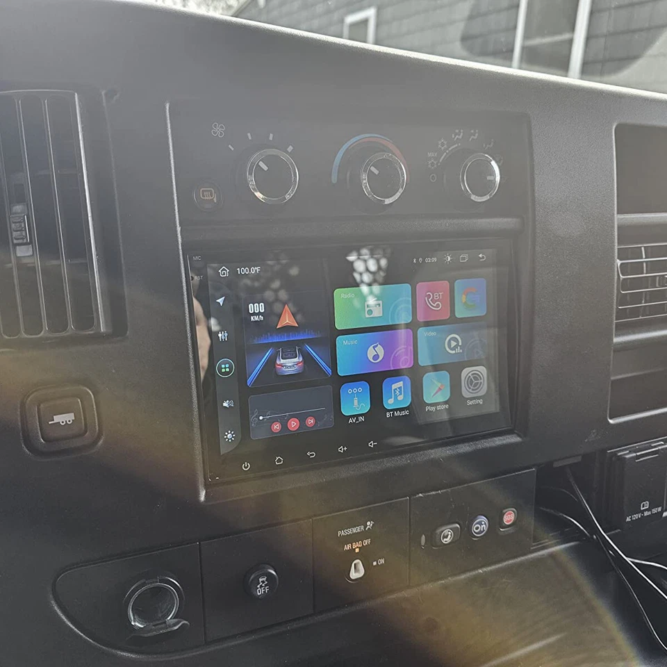 For 2019-2024 Chevrolet Express Radio GPS Navi Android 13 CarPlay 2020 2021 2023 - Image 4 of 4