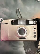 Samsung Fino Maxima 20S 35mm Film Point And Shoot Camera Silver Tested
