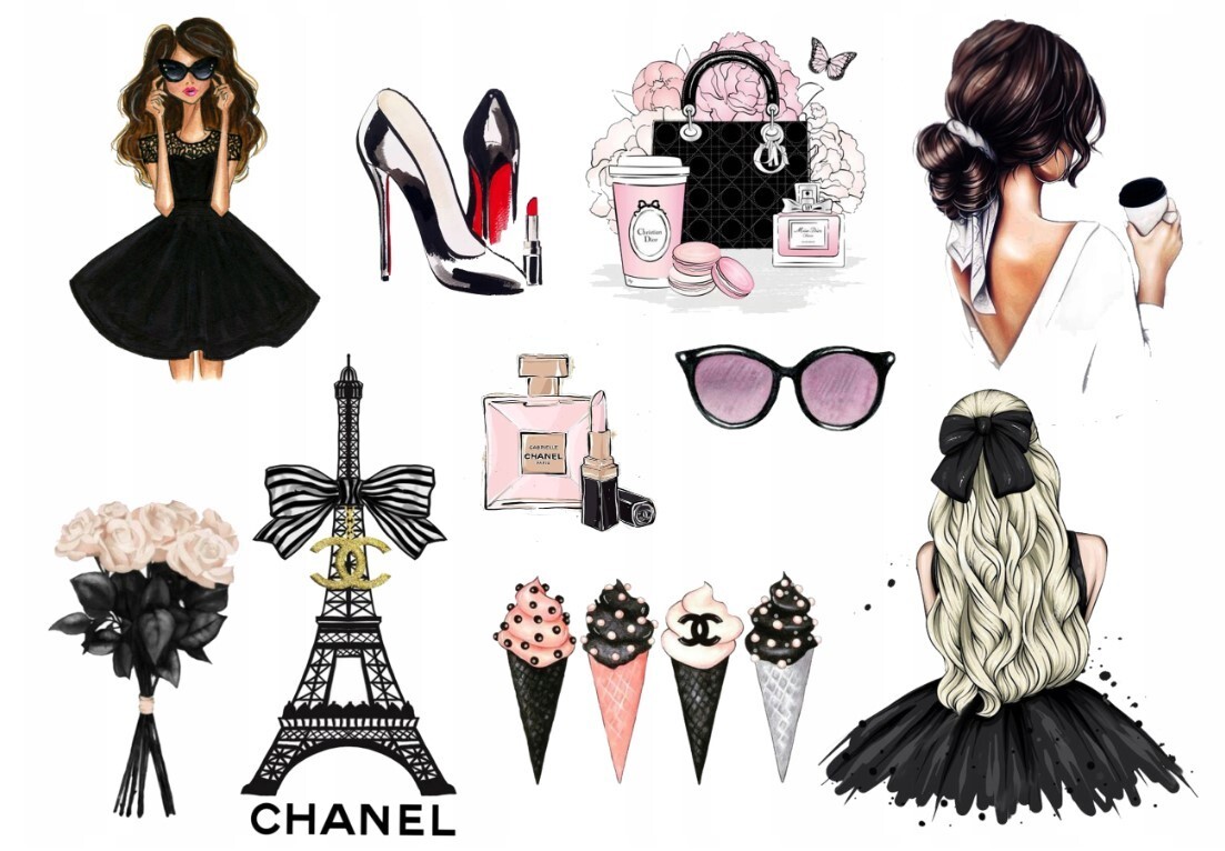 Mädchen Essbar Frau Party Tortenaufleger Torte Geburstag Zuckermasse Champagner