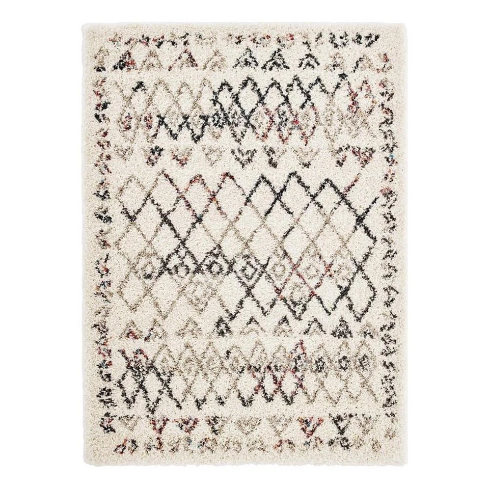 Modway Skadi Polypropylene Rainbow Diamond Shag Area Rug in Multi-Color - Image 2 of 4