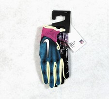 Nike Vapor Jet 7.0 Magnigrip Black & White Football Gloves Sz S NEW 100.3505.917