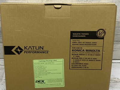 Katun Waste Ctg 50819 for Konica Minolta Bizhub Press C6000 New