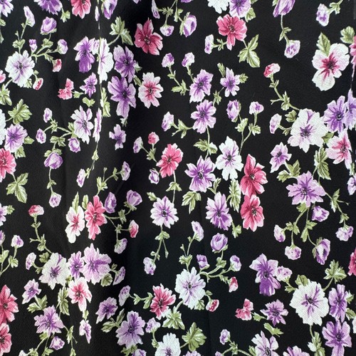 Vintage Jones New York Sport Women's Skirt Set 2 Piece Floral Silk Size 14 - Picture 10 of 14