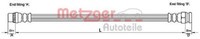 Metzger 4110228 Bremsschlauch FüR CitroËN Peugeot
