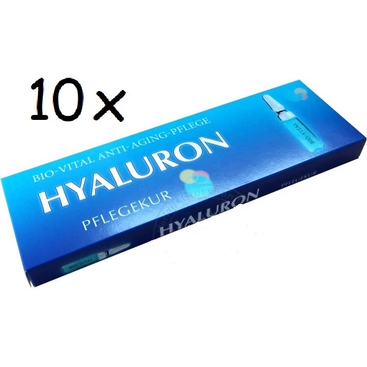 BIO-VITAL KOSMETIK Bio-Vital Ampullen Hyaluron Cosmetic HYALURONSÄURE 10x (15x 2ml)