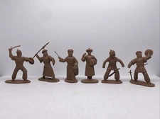 Reamsa Toy Soldiers 1/32 Unpainted Vintage Plastic Foot Persians RUB3