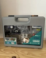 AmScope M30ABSKT2WWM Kids Beginner Kit Biological Microscope with Metal Arm - 52