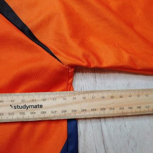 Kini Red Bull Motocross Jersey Size L Blue Orange Men's Vintage Racing Shirt - Picture 8 of 11