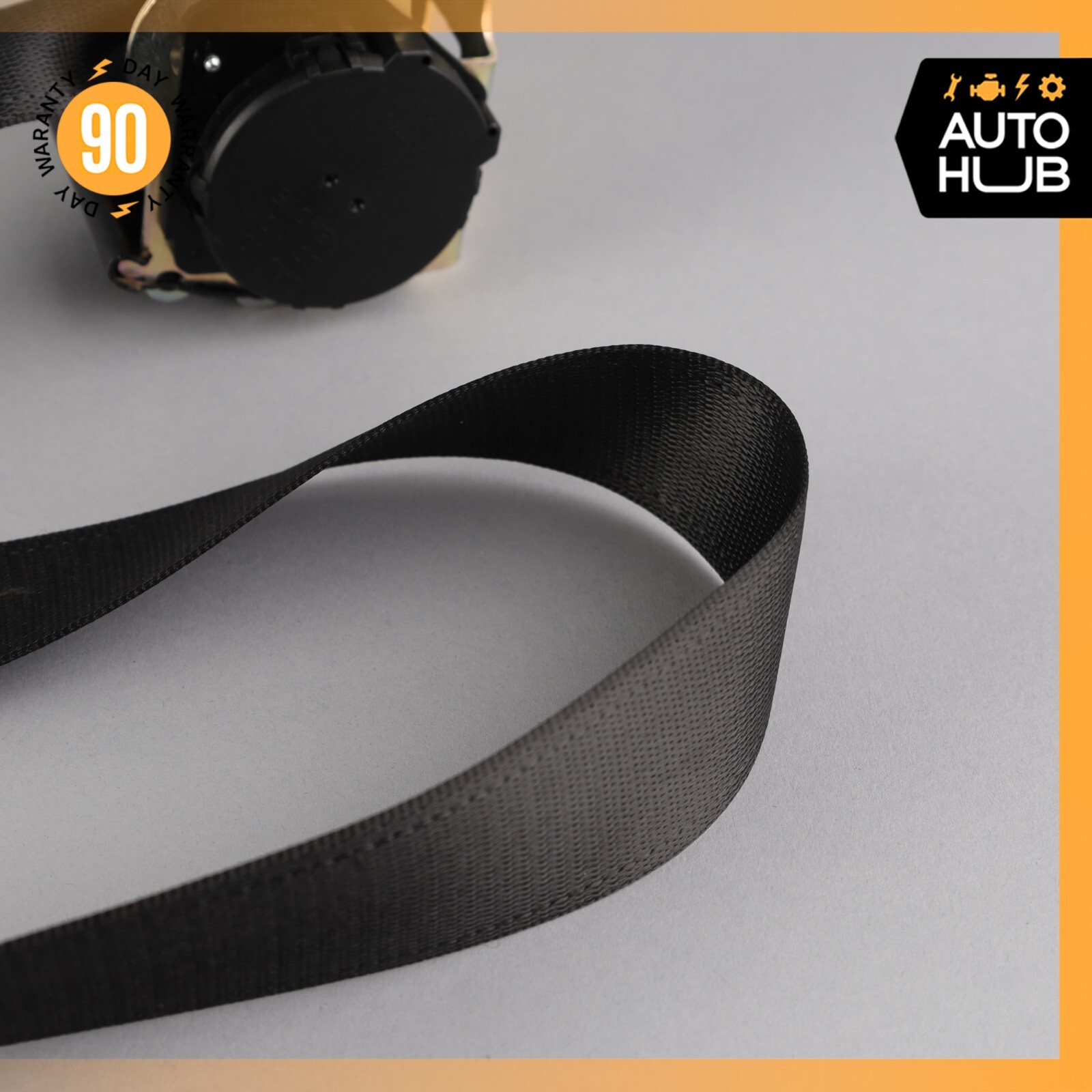 09-13 Maserati Quattroporte S M139 Rear Center Seat Belt Black OEM 74k