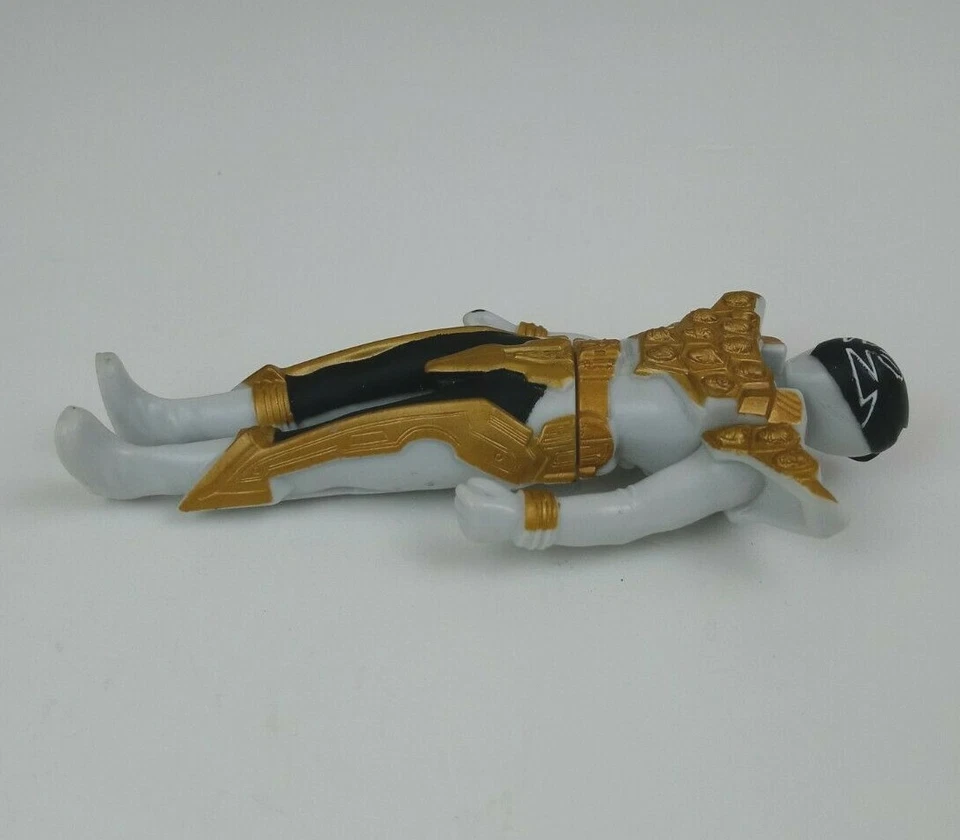 Figura Bandai Kaizoku Sentai Gokaiger Gokai Silver Gold Mode Power Rangers 5,5" Foto 4 de 4