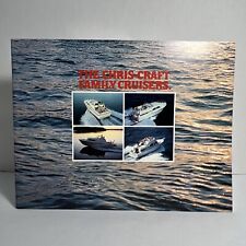 Catalogo brochure CHRIS CRAFT Family Cruisers Catalina & Corinthian Yacht 1978-79