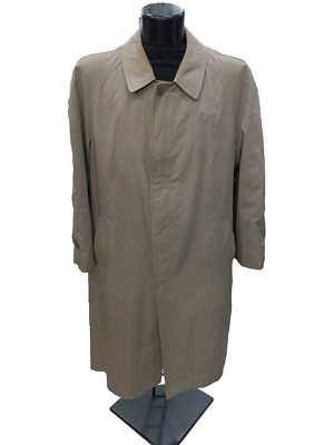 Gabardina Lord Algodón Usada Hombre Talla 56 Beige XYR268L