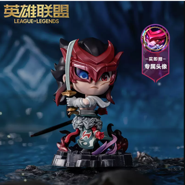 Official League of Legends Yone PVC Figure Statue Game Model