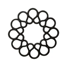 OIGEN Cast Iron Nambu Tekki Trivet Sazanami D-112 IWATE Japan New Fs