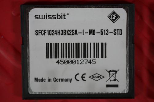 Swissbit SFCF1024H3BK2SA-I-MO-513-STD Industrial ComputerFlashCard (10 pièces) - Photo 4/4